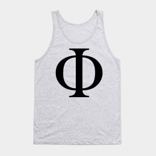 Phi greek, maths symbol Tank Top